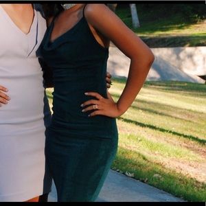 Dark Aqua Green Formal Dress !!